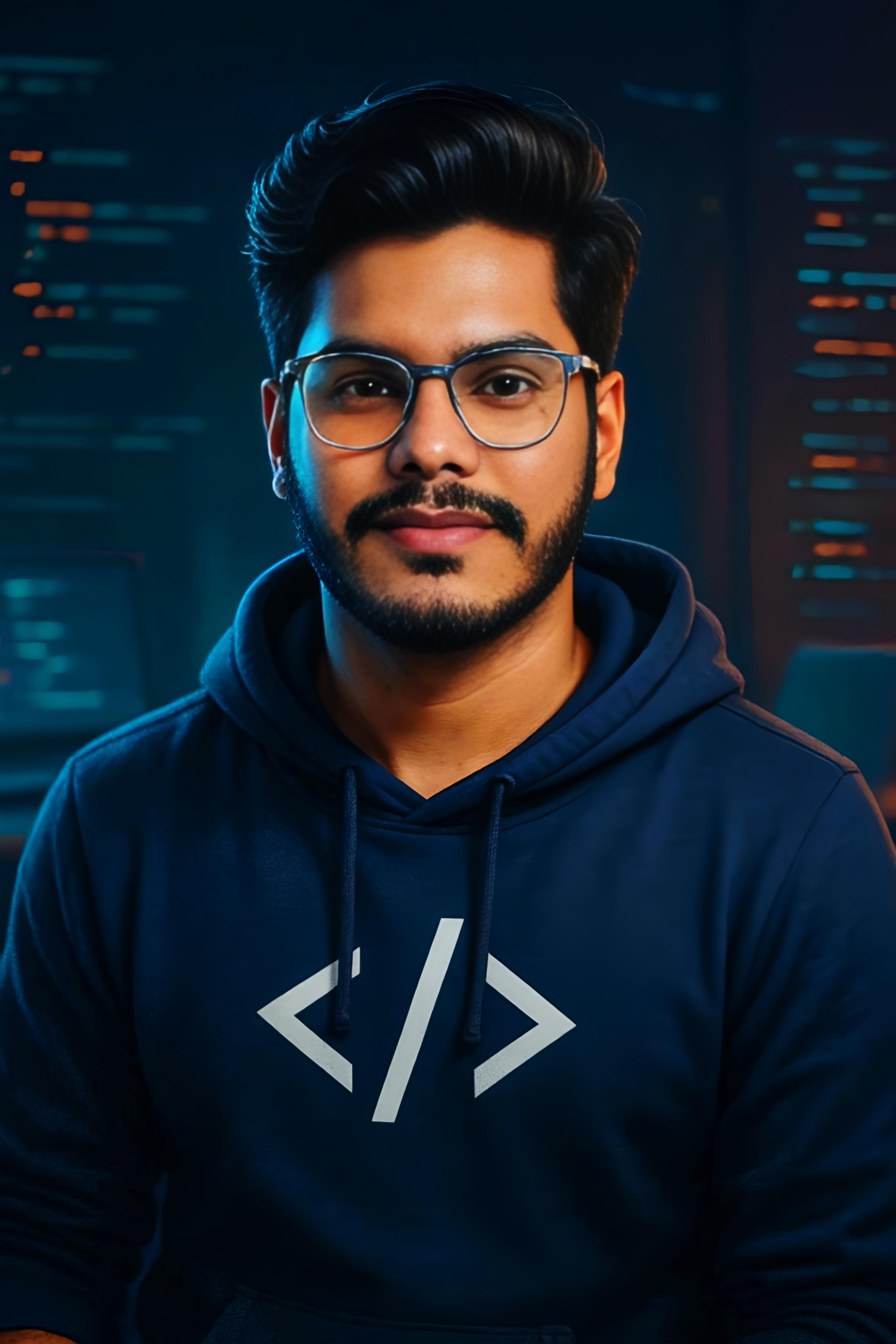 Portrait of the developer